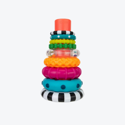 Sassy Stacks of Circles Stacking Ring